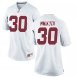 Women's Alabama Crimson Tide #30 King Mwikuta White Game NCAA College Football Jersey 2403VVCW0